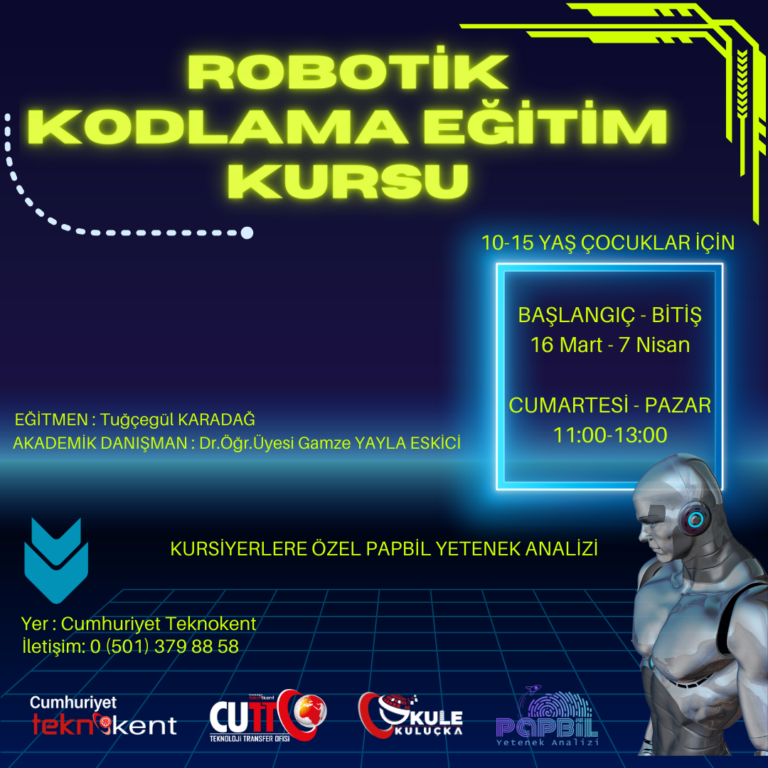 Kodlamayla robotik harikalar yaratmaya hazır mısınız?