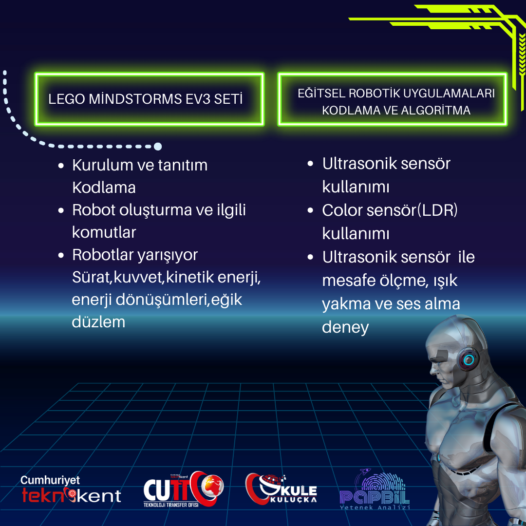 Kodlamayla robotik harikalar yaratmaya hazır mısınız?