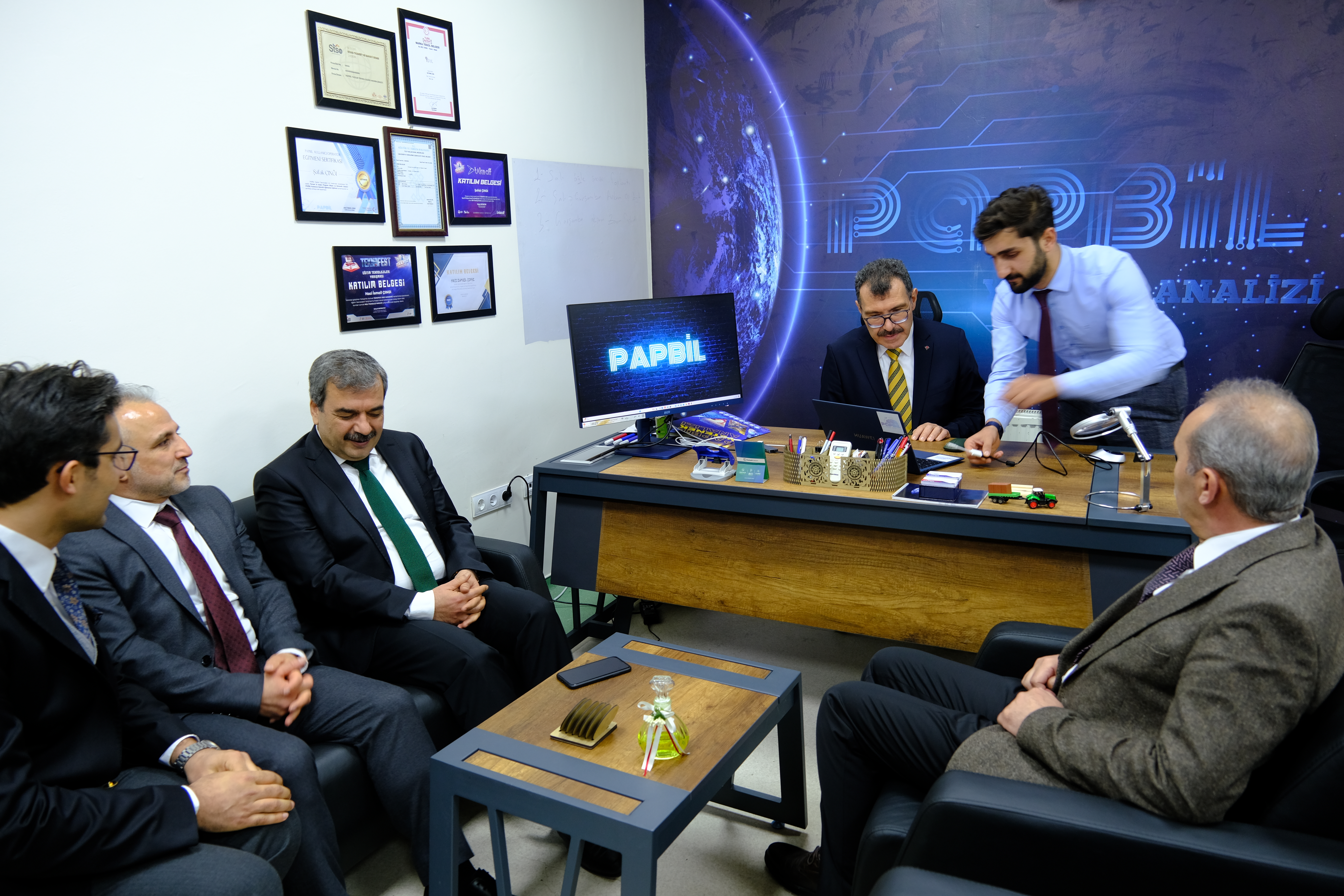 TÜBİTAK Başkanı Prof. Dr. Hasan Mandal’dan Bölgemize ziyaret