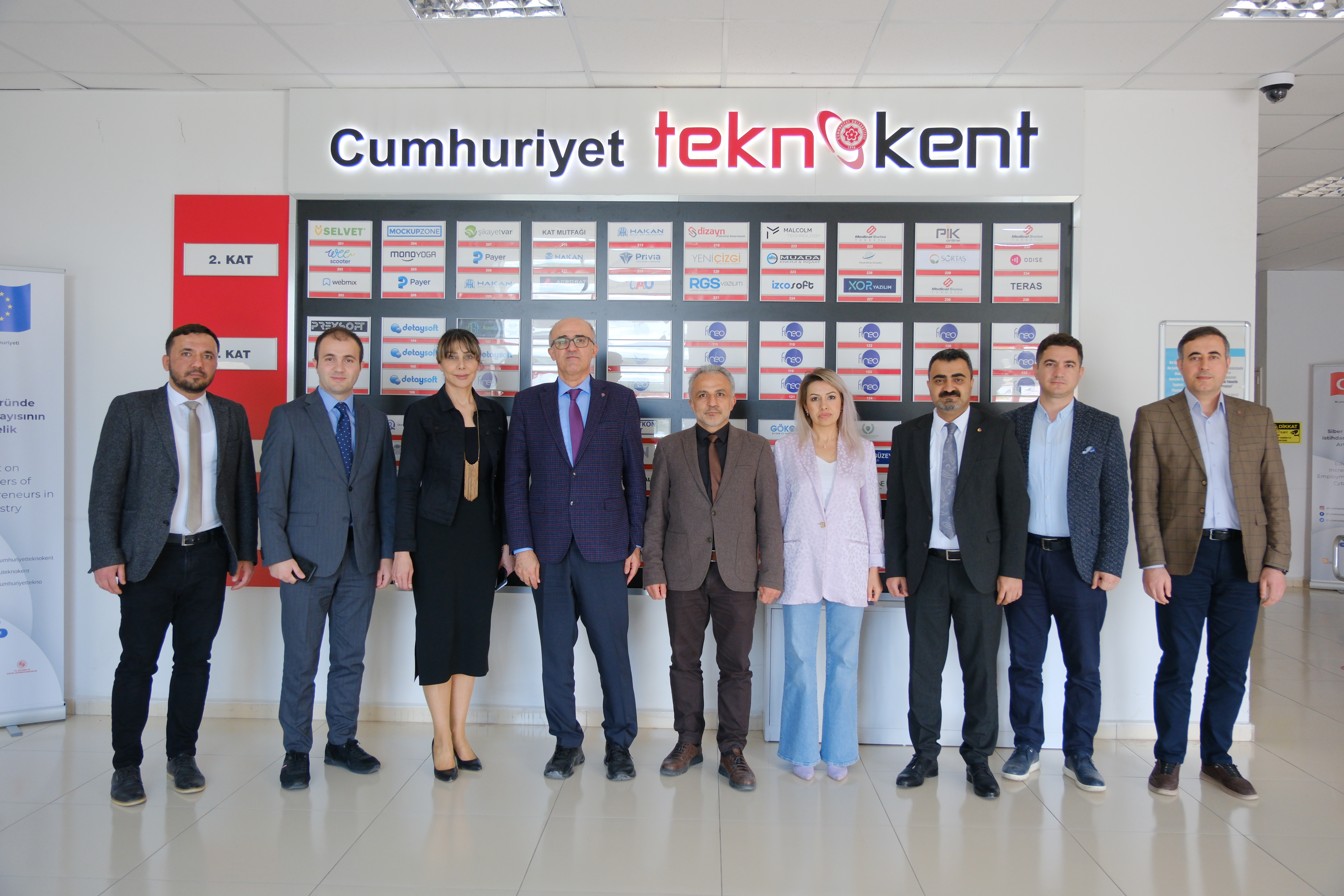 TÜBİTAK TEYDEB Başkan Yardımcısı Sayın Dr. Hasan Selçuk SELEK, Teknokent'i ve firmalarımızı ziyaret etti.