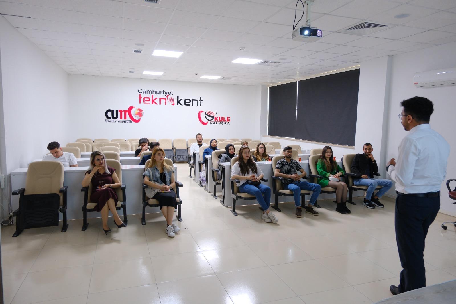 SCÜ Finans ve Bankacılık Bölümü Öğrencileri Cumhuriyet Teknokent’i Ziyaret Etti