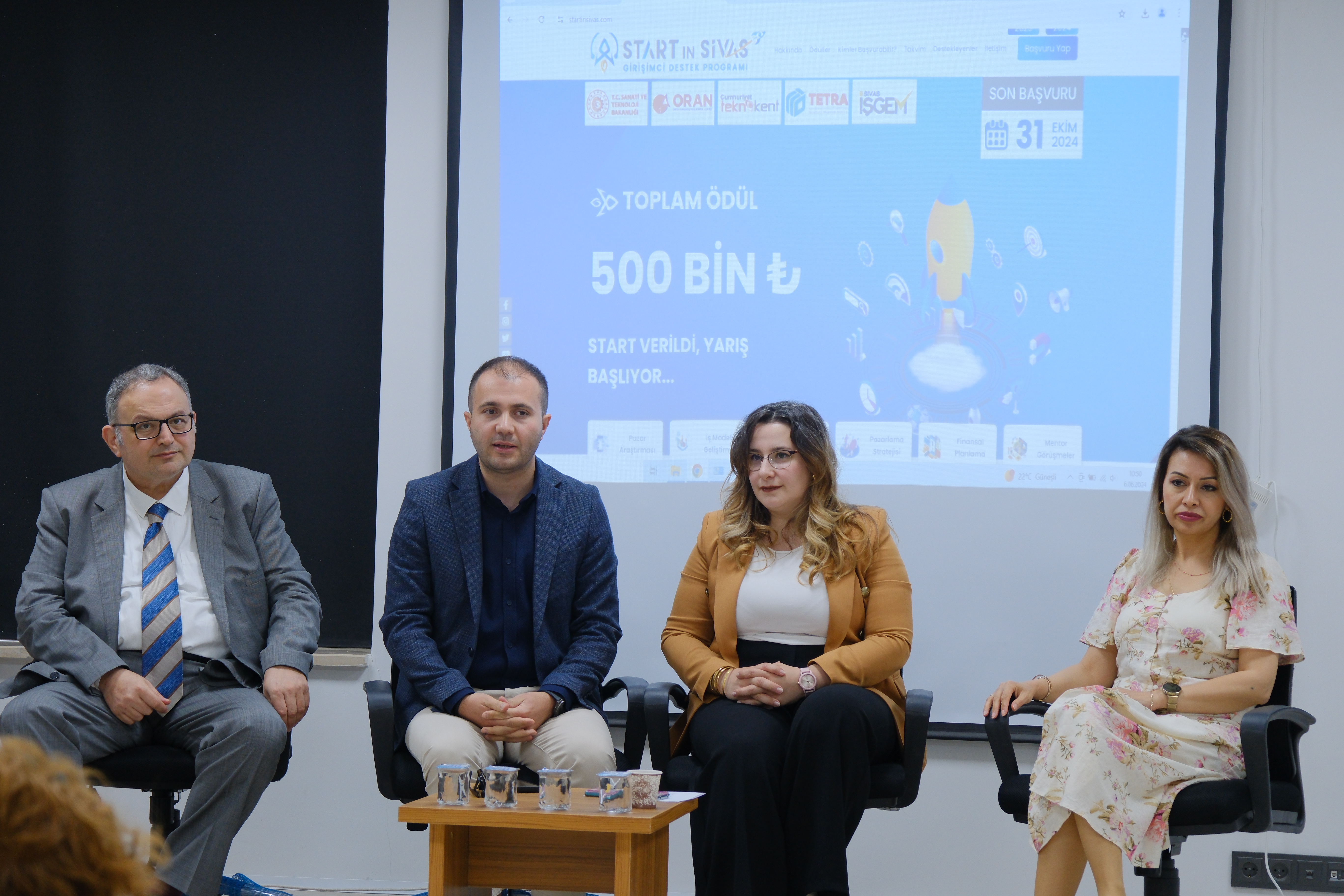 Start In Sivas Girişimcilik Destek Maratonuna Start Verildi