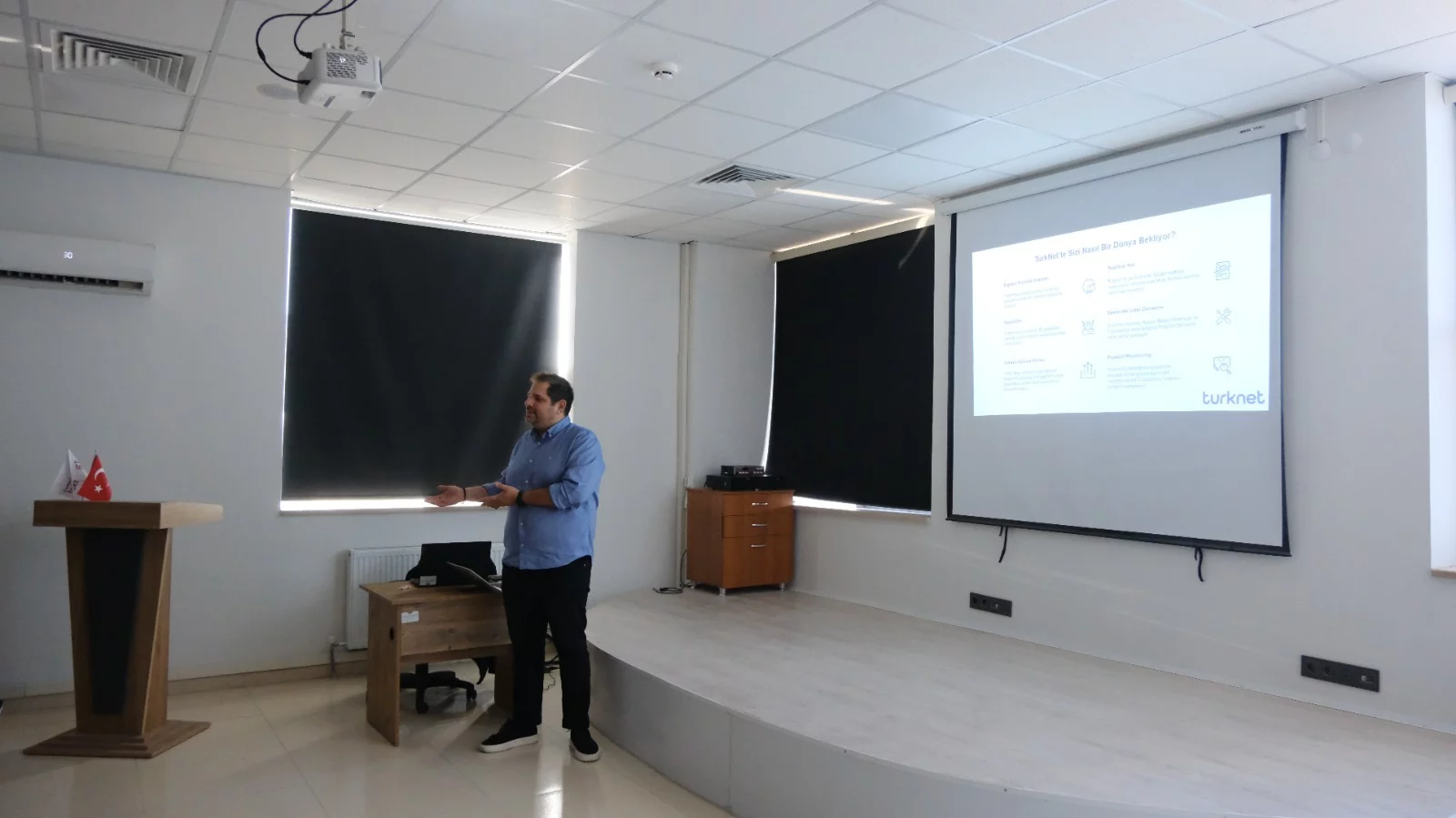Cumhuriyet Teknokent’te TürkNet Bilgilendirme Etkinliği Gerçekleştirildi