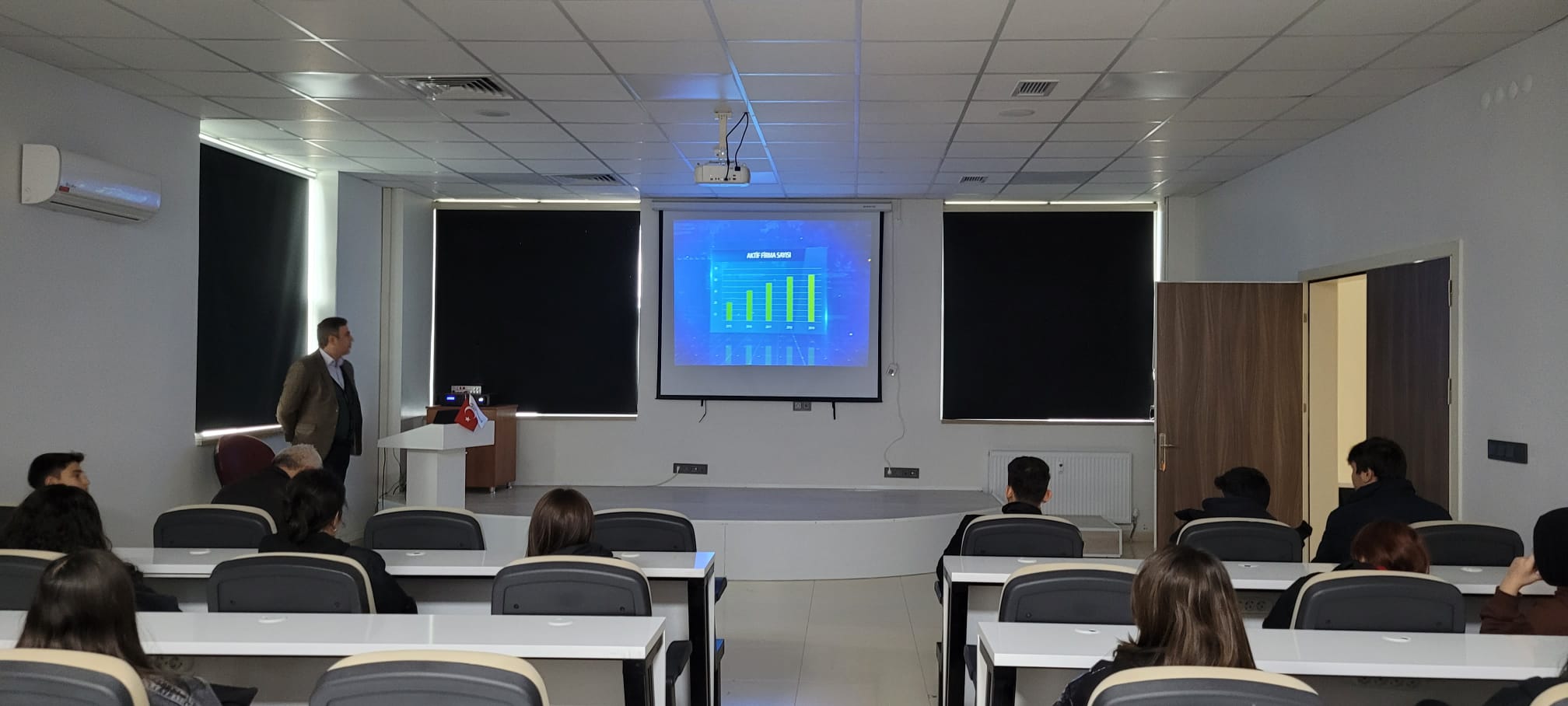 Sivas Cumhuriyet Üniversitesi Vakfı Koleji Mehmet Recai Taydemir Anadolu Fen Lisesi öğrencileri ve öğretmenleri Cumhuriyet Teknokent’i ziyaret etti