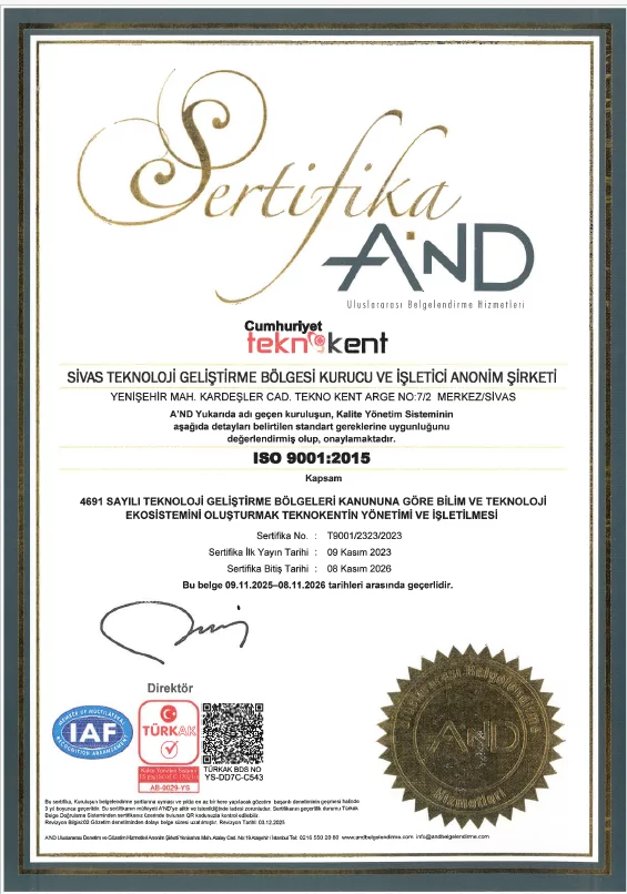 ISO Belgelendirme Süreci Tamamlandı