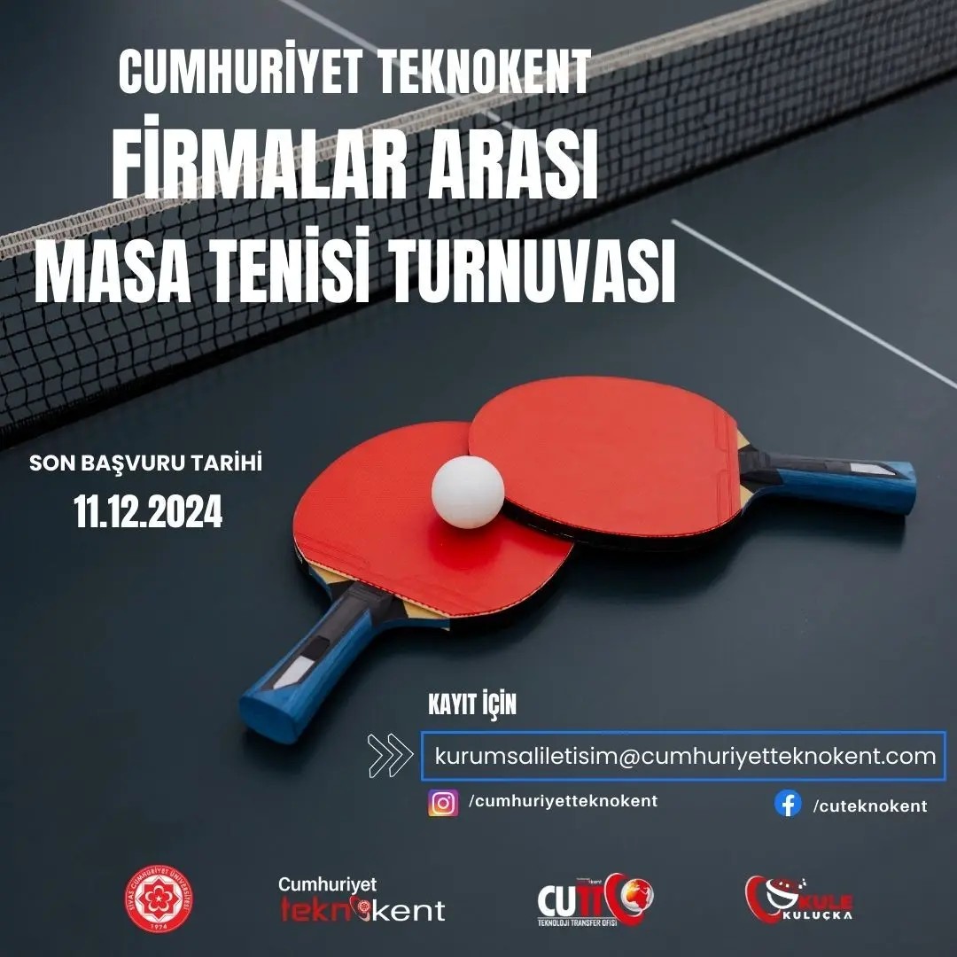 Firmalar Arası Masa Tenisi Turnuvası