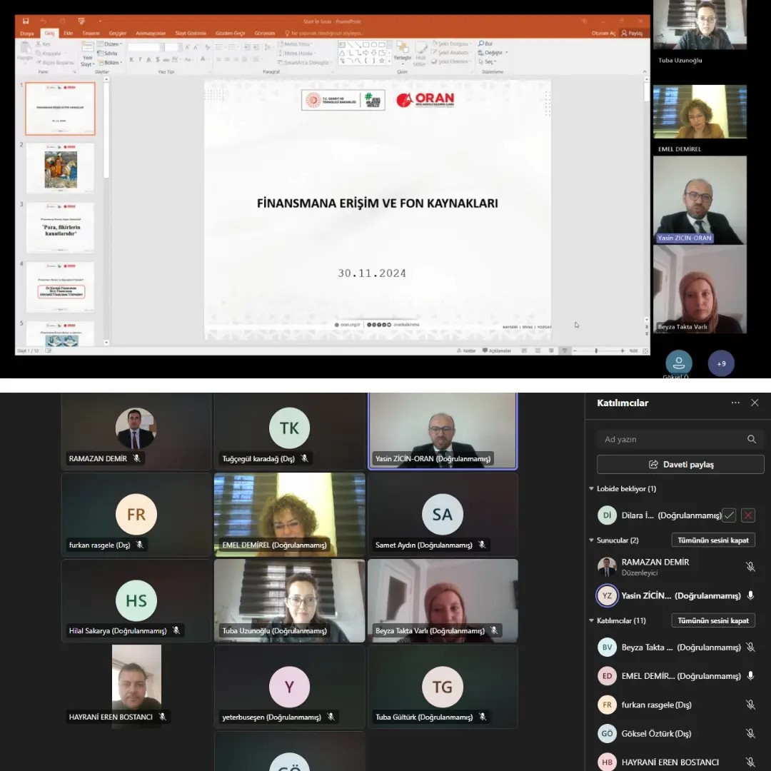 Start In Sivas Girişimci Destek Maratonu II. Dönem Eğitimleri Devam Ediyor!