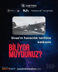 Türkiye Uzay Ajansı (TUA) Astro Hackathon, 28-29 Mart’ta Sivas Cumhuriyet Teknokent’te!