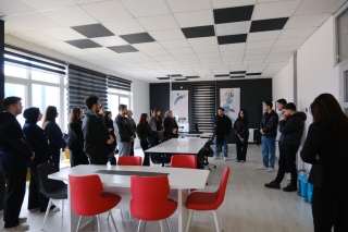 Sivas Cumhuriyet Üniversitesi Yönetim Bilişim Sistemleri Öğrenci Kulübü Cumhuriyet Teknokent’i Ziyaret Etti