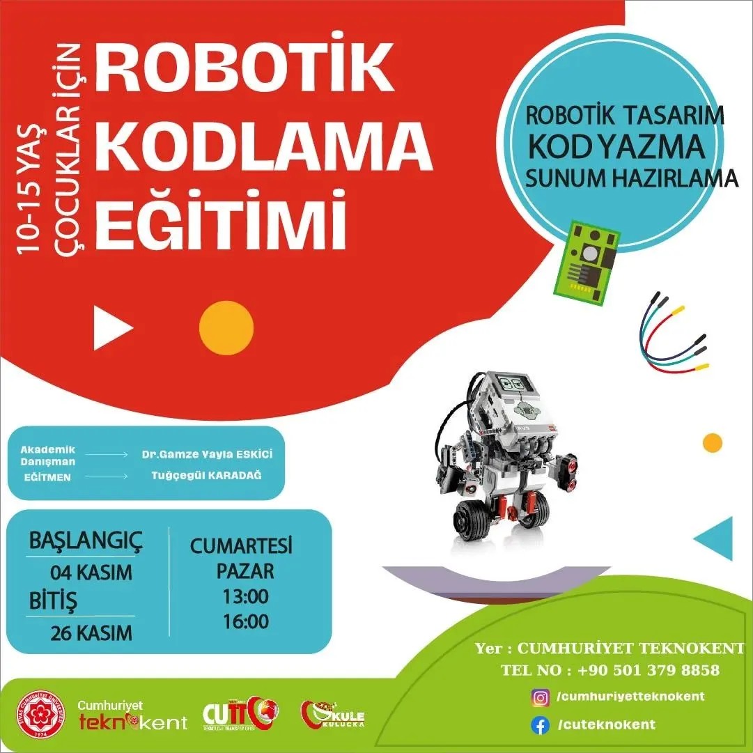 Kodlamayla robotik harikalar yaratmaya hazır mısınız?