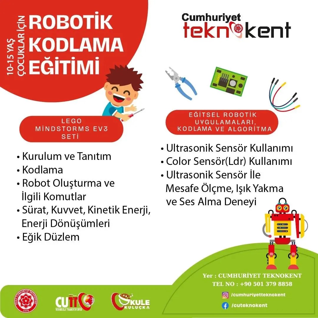 Kodlamayla robotik harikalar yaratmaya hazır mısınız?