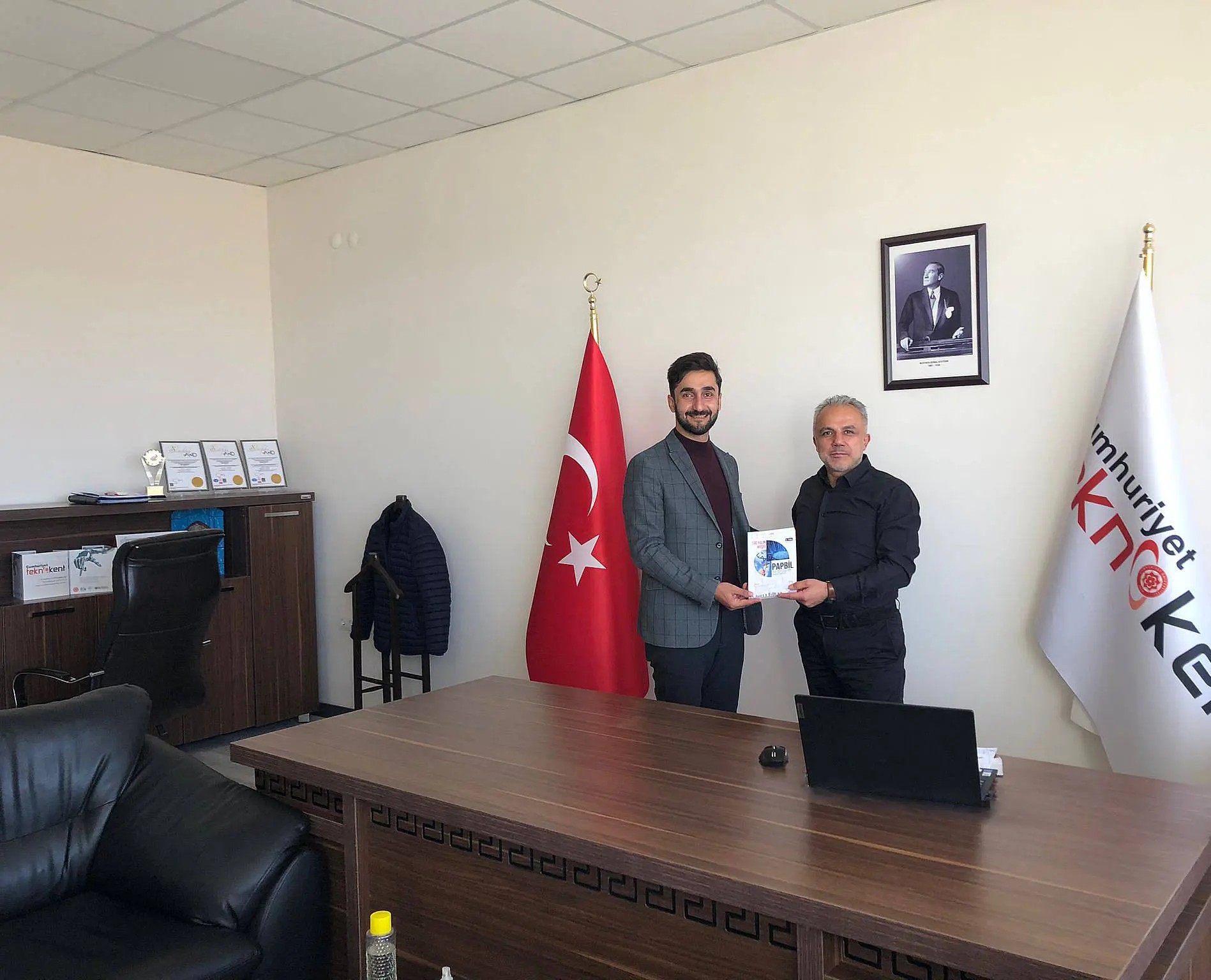 Cumhuriyet Teknokent'ten Firmamız Papbil'e Tebrikler.