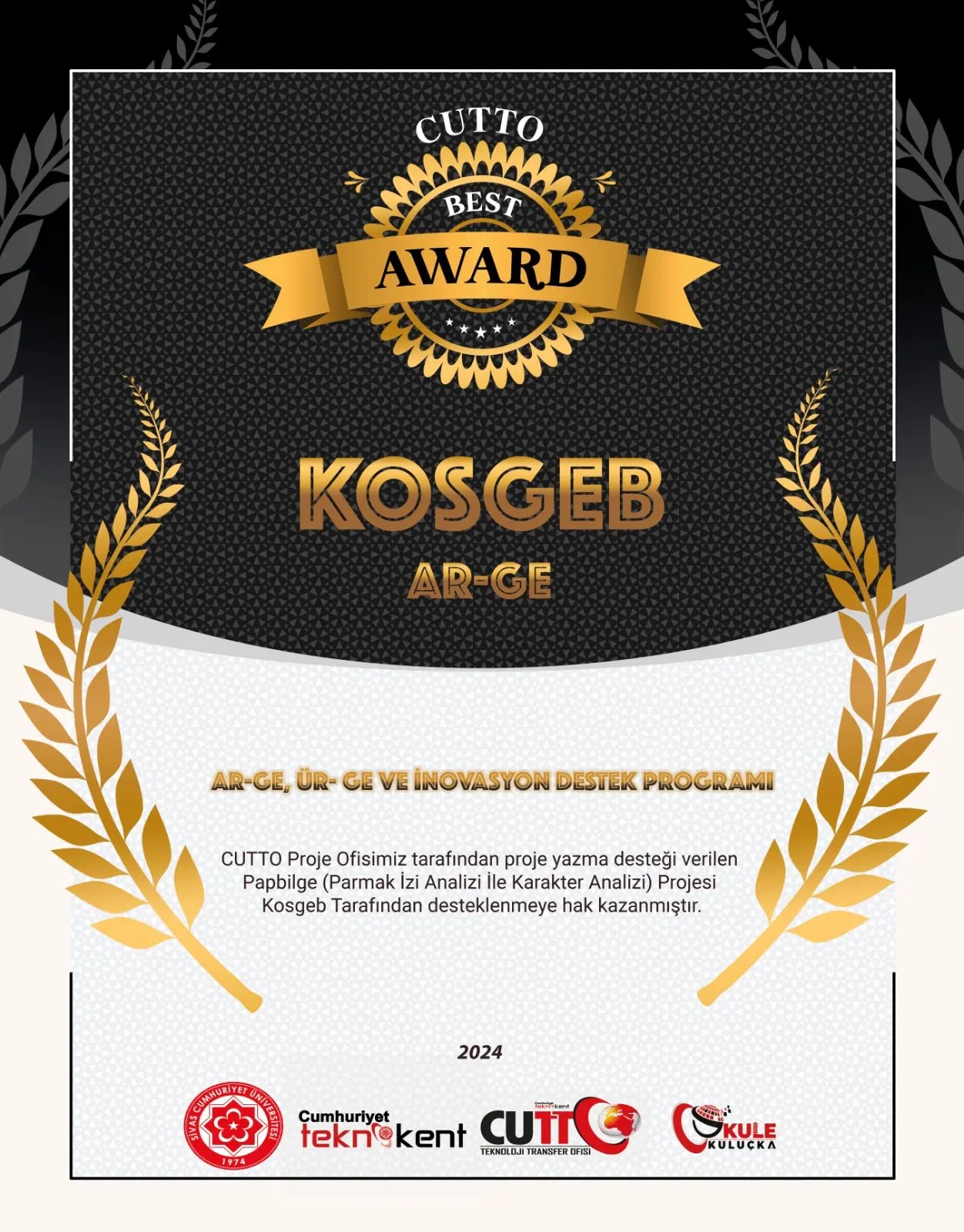 PAPBİLGE Projesi KOSGEB’den Destek Almaya Hak Kazandı!