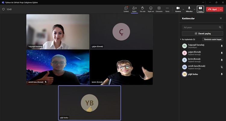 Cumhuriyet Teknokent’te Python ile GitHub Proje Geliştirme Eğitimi: Geleceğe Kod Yazın!