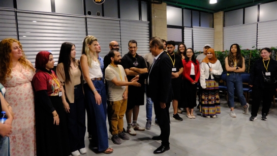 Sivas Cumhuriyet Üniversitesi Rektörü Prof. Dr. Ahmet Şengönül, SMART STEPS Projemiz Kapsamında Şehrimizde Bulunan Yabancı Katılımcılarla Bir Araya Geldi