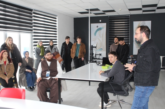 Sivas Cumhuriyet Üniversitesi Mühendislik Fakültesi Girişimci Mühendisler Kulübü Öğrencileri Cumhuriyet Teknokent’i Ziyaret Etti