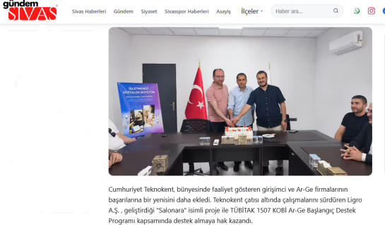 Cumhuriyet Teknokent'ten Büyük Başarı!