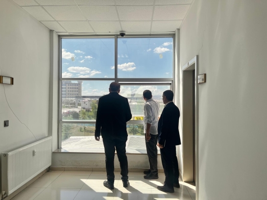 SCÜ VakıfBank Şube Müdürü Azmi Vural’dan Cumhuriyet Teknokent’e Ziyaret
