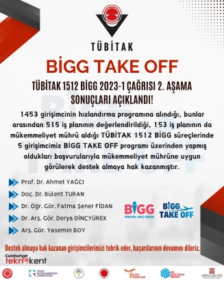 TÜBİTAK 1512 BİGG 2023-1 ÇAĞRISI 2. AŞAMA SONUÇLARI AÇIKLANDI!