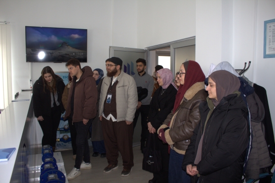 Sivas Cumhuriyet Üniversitesi Mühendislik Fakültesi Girişimci Mühendisler Kulübü Öğrencileri Cumhuriyet Teknokent’i Ziyaret Etti